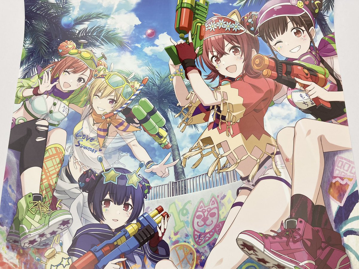 シャニマス FR@GMENT WING 04 放クラ B2ポスター シャニマス FR@GMENT