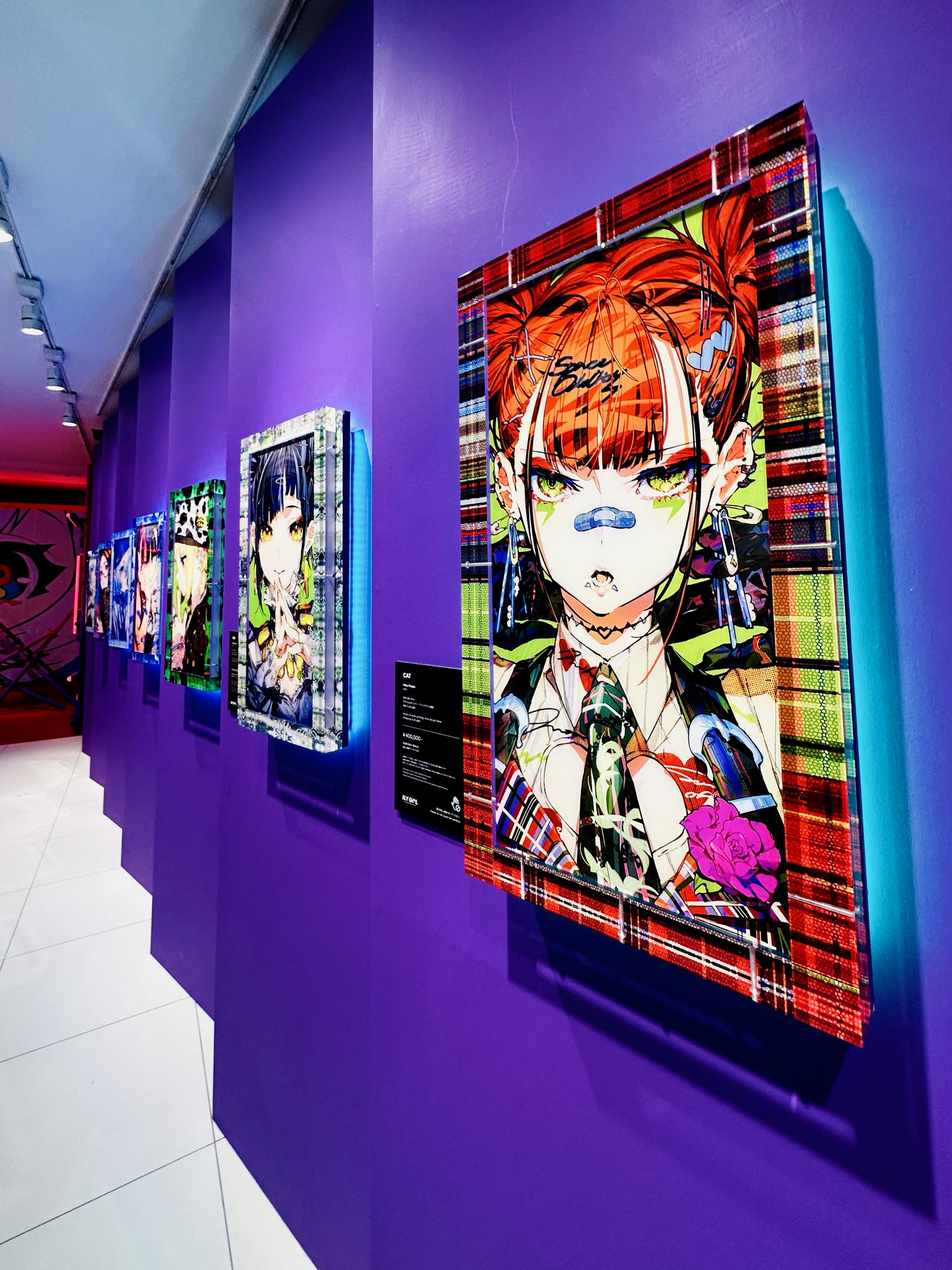 希少】Mika Pikazo ミカピカゾ 複製原画 「POP」 A3変形 Mika Pikazo