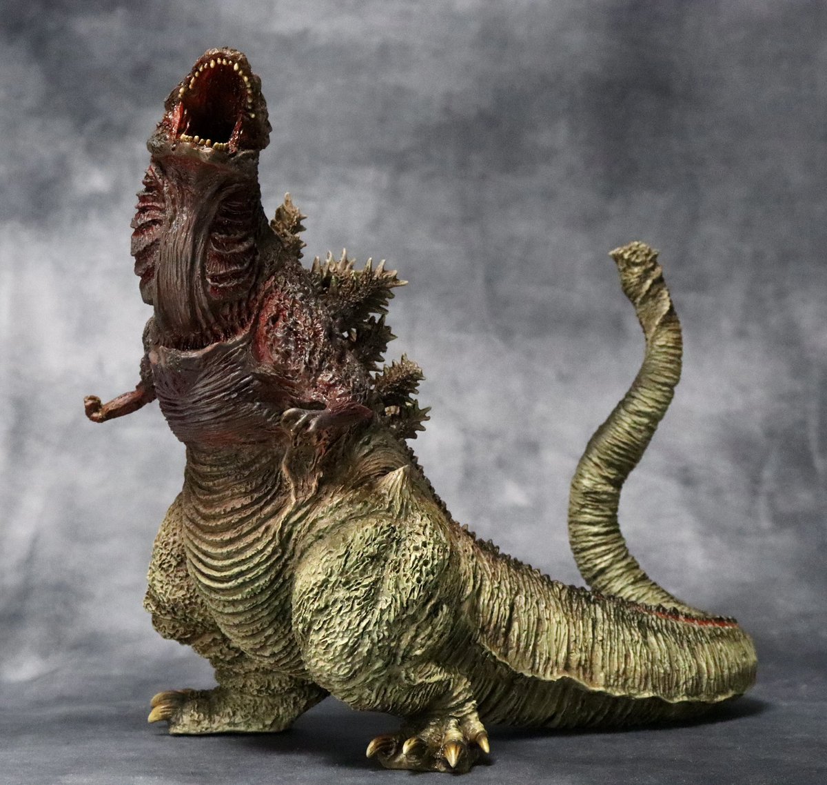 ゴジラ シンゴジラ 第2形態 ガレージキット Yahoo!オークション - 【未