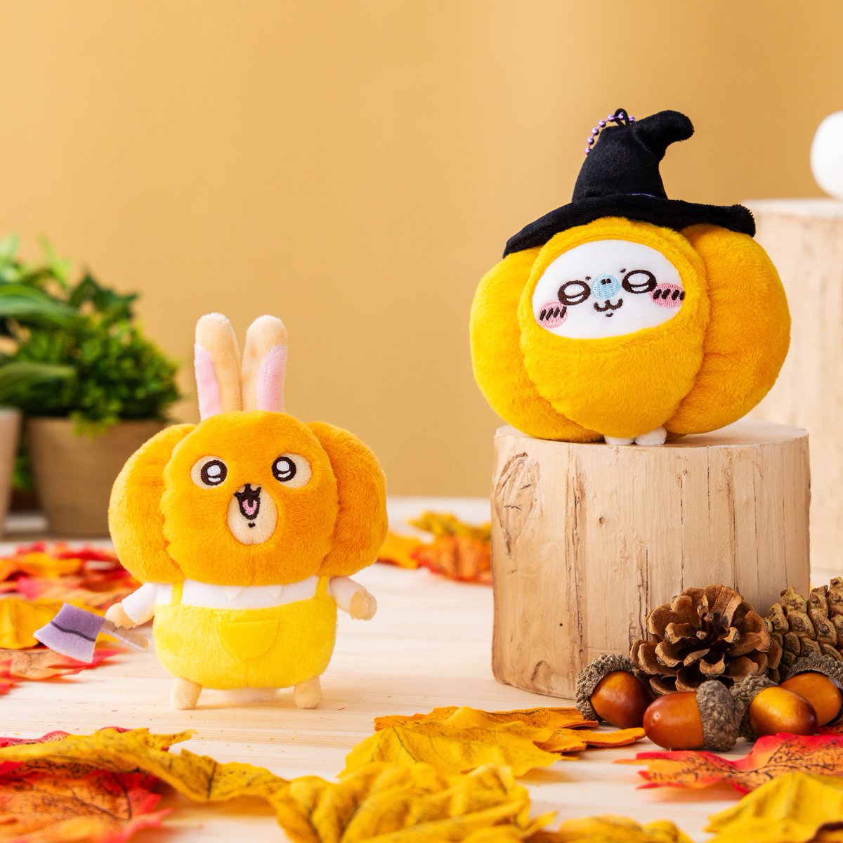 🌱新商品🌱 『仮装たのしい～！マスコット』 （カボチャな #うさぎ