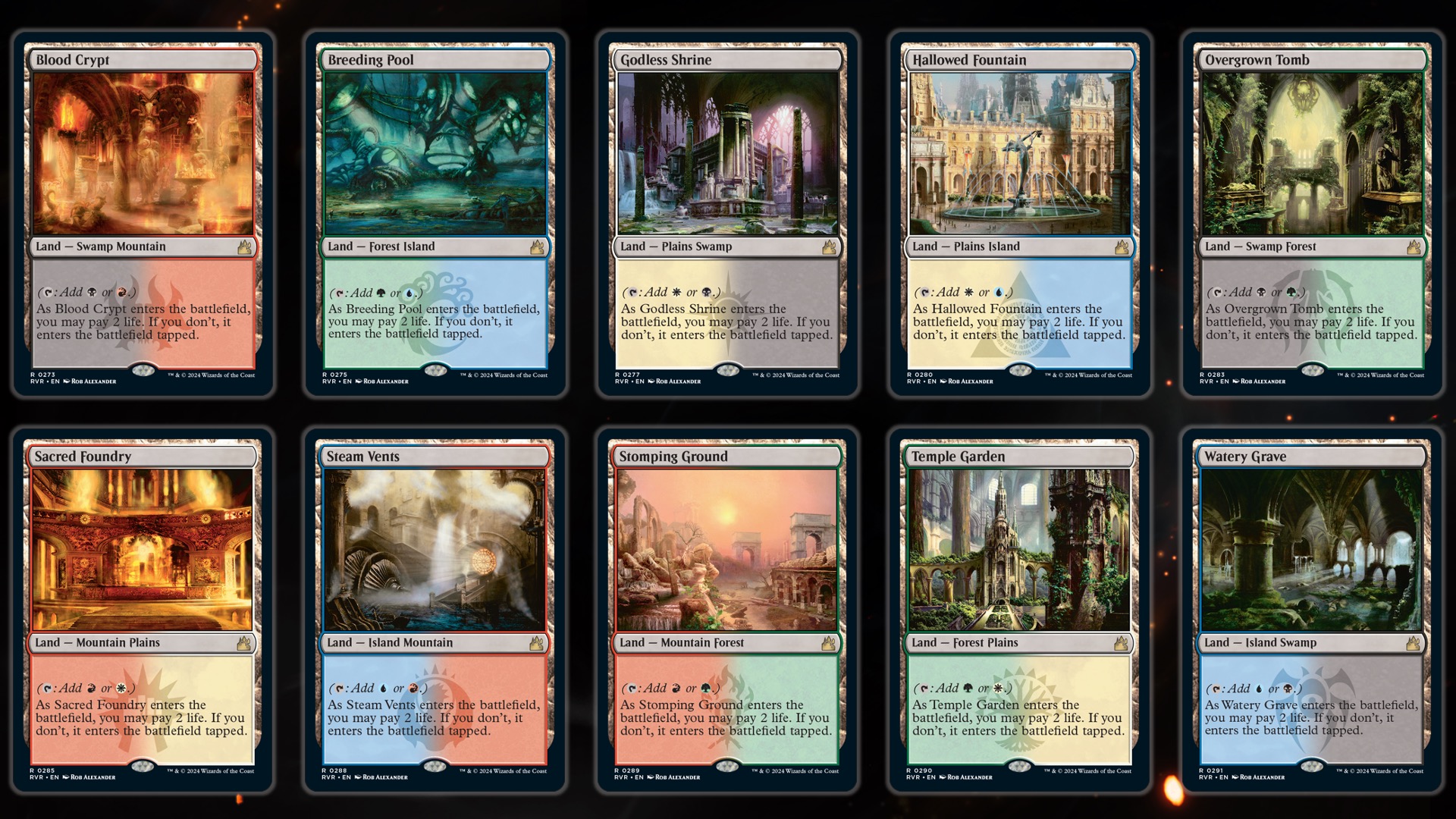 MTG ショックランド まとめ売り 38枚 MTG ショックランド まとめ売り