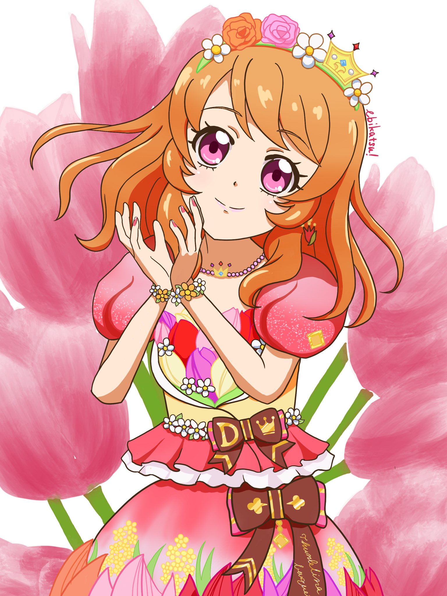 サンベリーナブーケコーデ 大空あかり アイカツカード 匿名配送】アイ