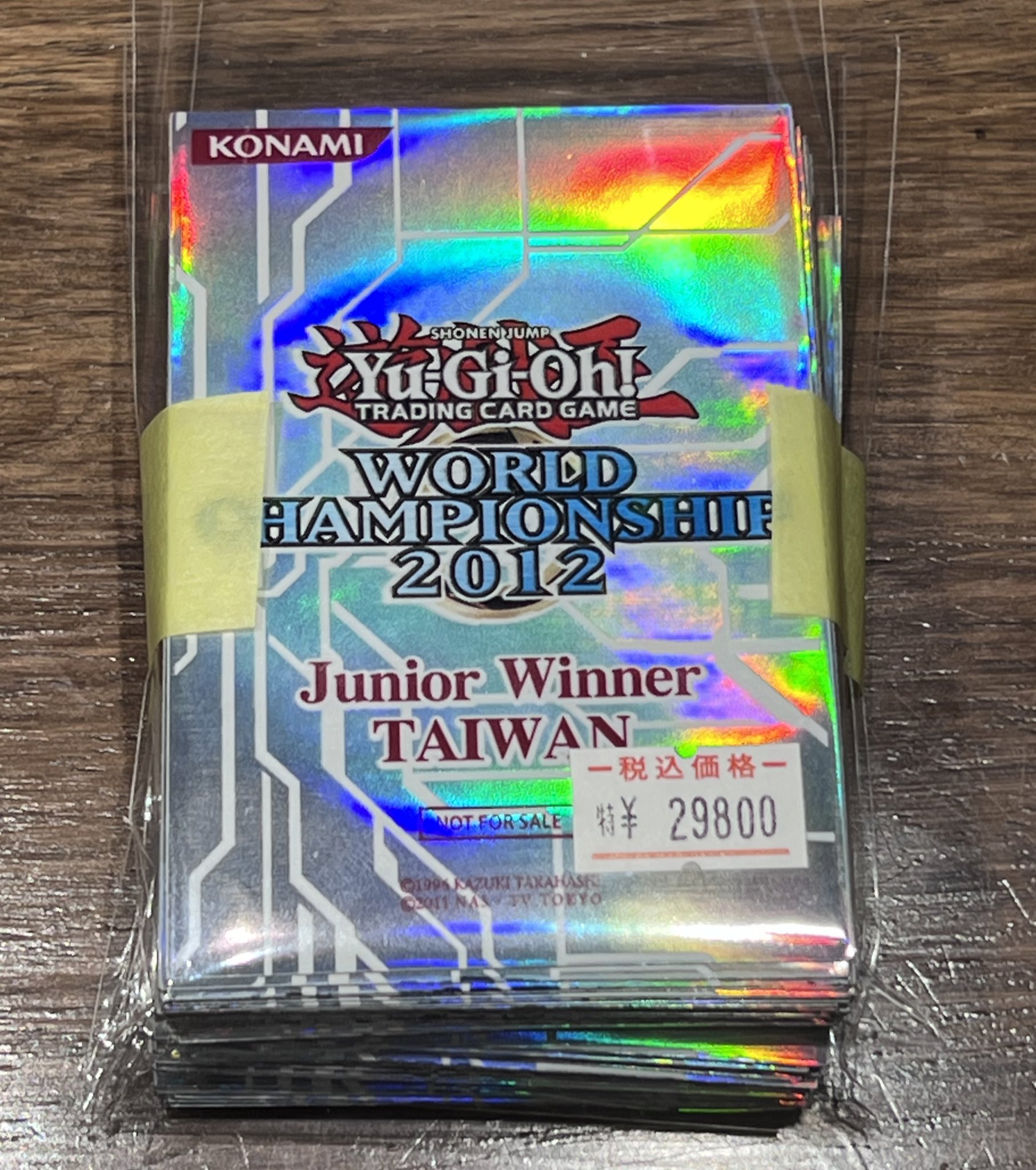 遊戯王wcs2012 Taiwan スリーブ 70枚 遊戯王wcs2012 Taiwan スリーブ