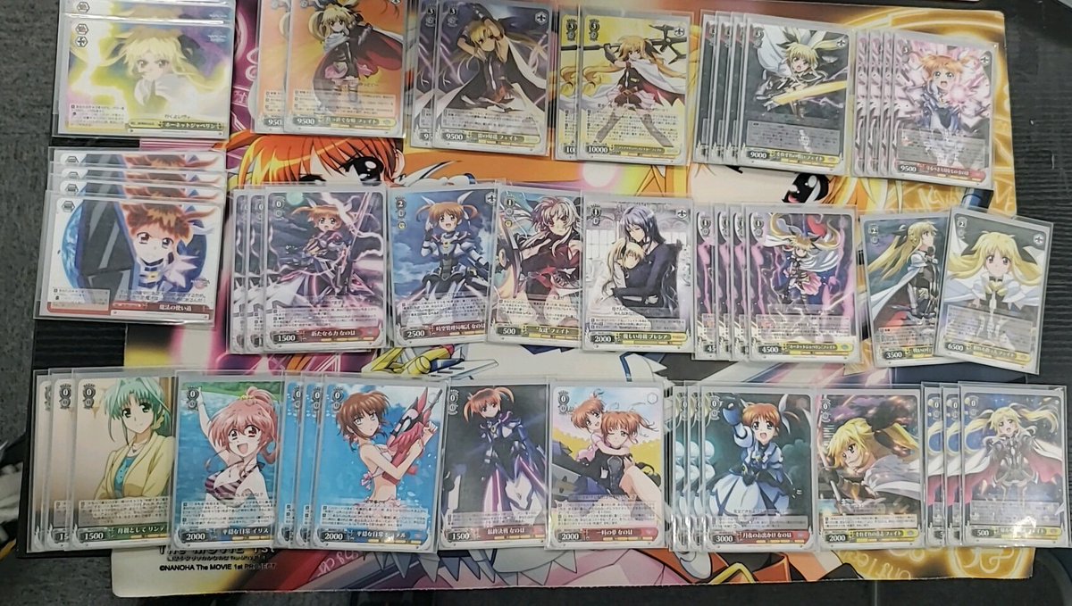 WS】魔法少女リリカルなのは なのはフェイトデッキパーツ ヴァイス