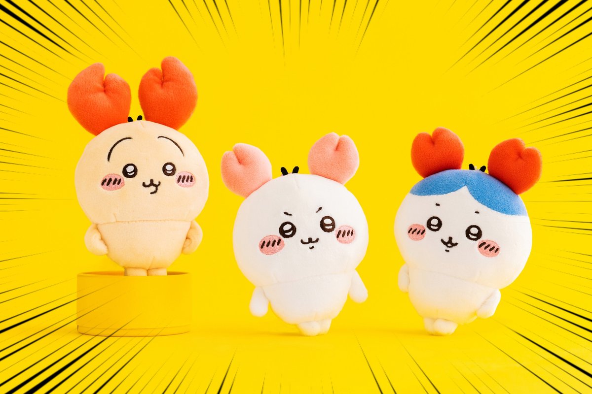 新発売／ ちいかわカニなちいかわマスコット4体セット 『カニなちいかわ