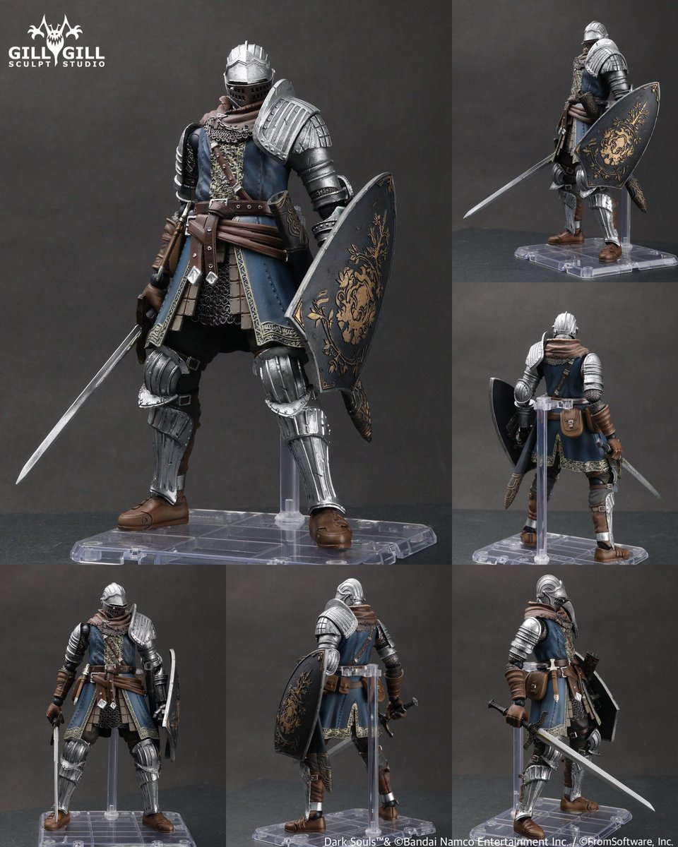 完成品 ダークソウル 黒騎士 武器セット フィギュア ガレージキット