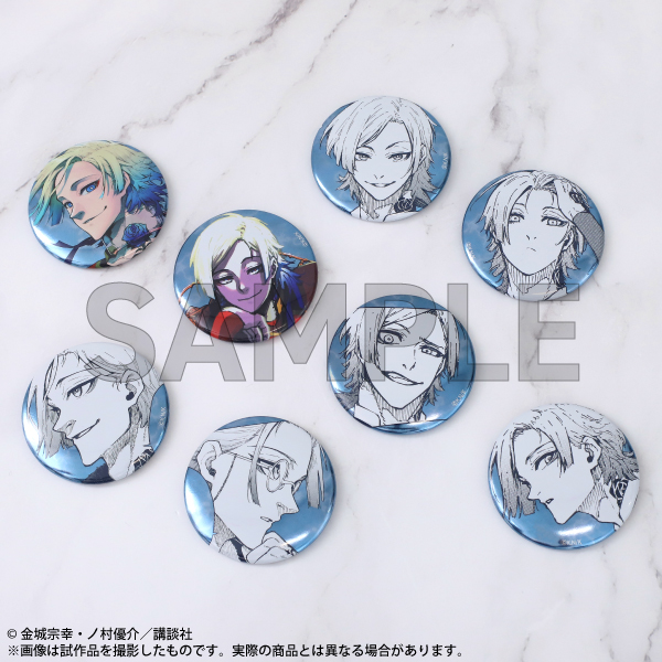 ミヒャエル・カイザー ブルーロック展 ぬいぐるみ 缶バッジ コマ