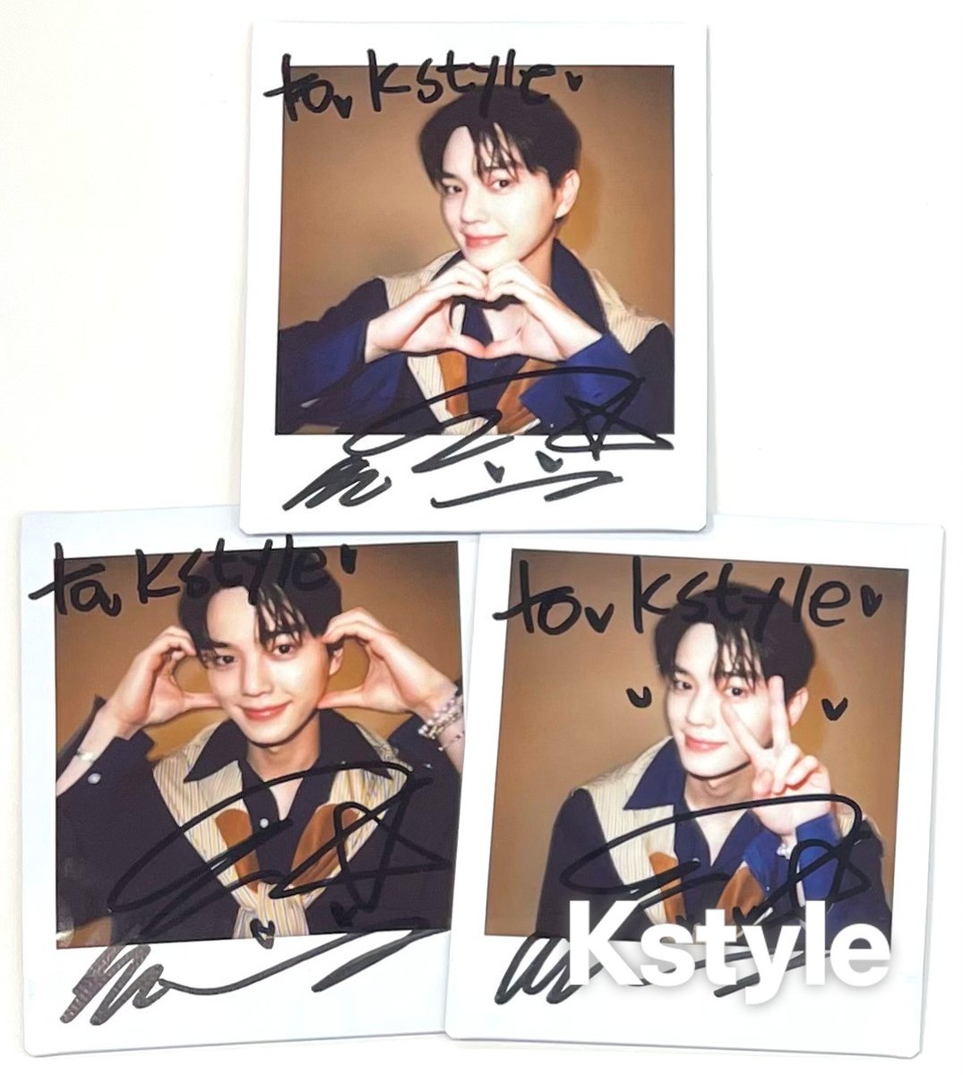 ソンガン サイン ポラ Kstyle11周年プレゼント】 #ソン・ガン 直筆