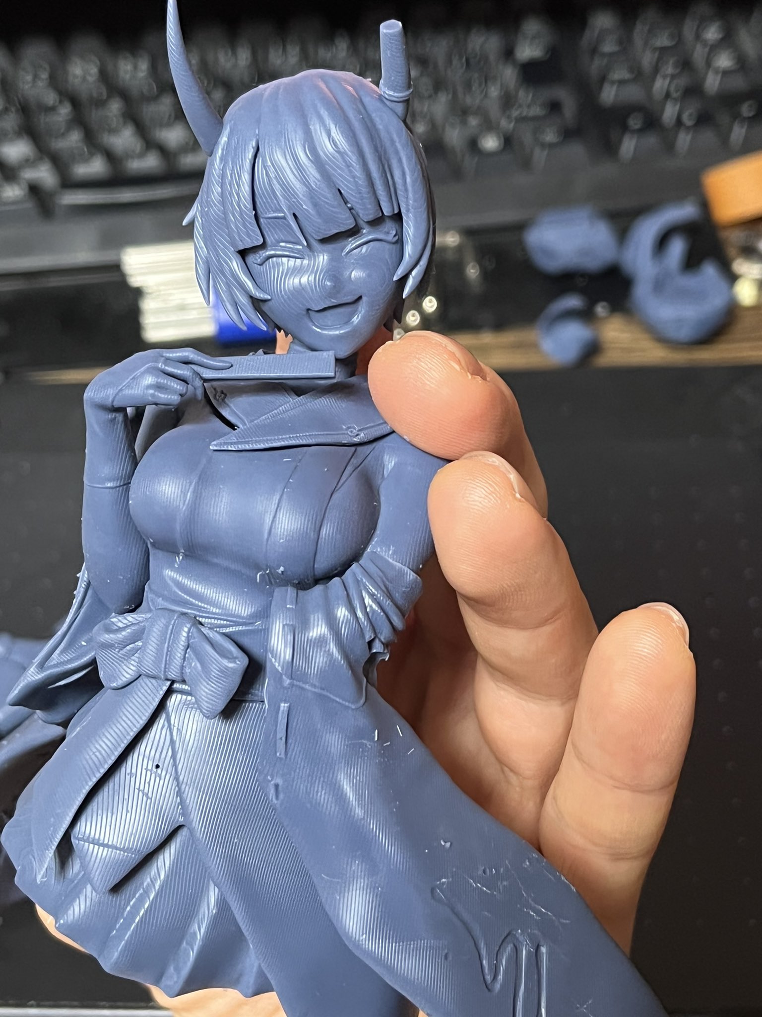 天地ニヤ ガレージキット Yahoo!オークション - 【新品未組立】ブルー