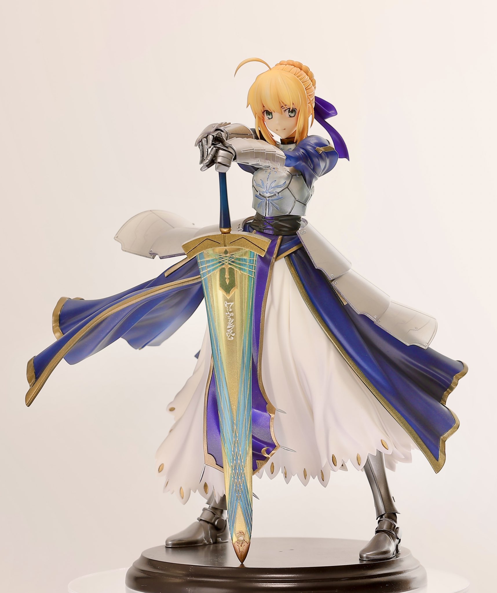 Fate SS18 Saber 青& 黒 フィギュア ガレージキット スタチュー Fate