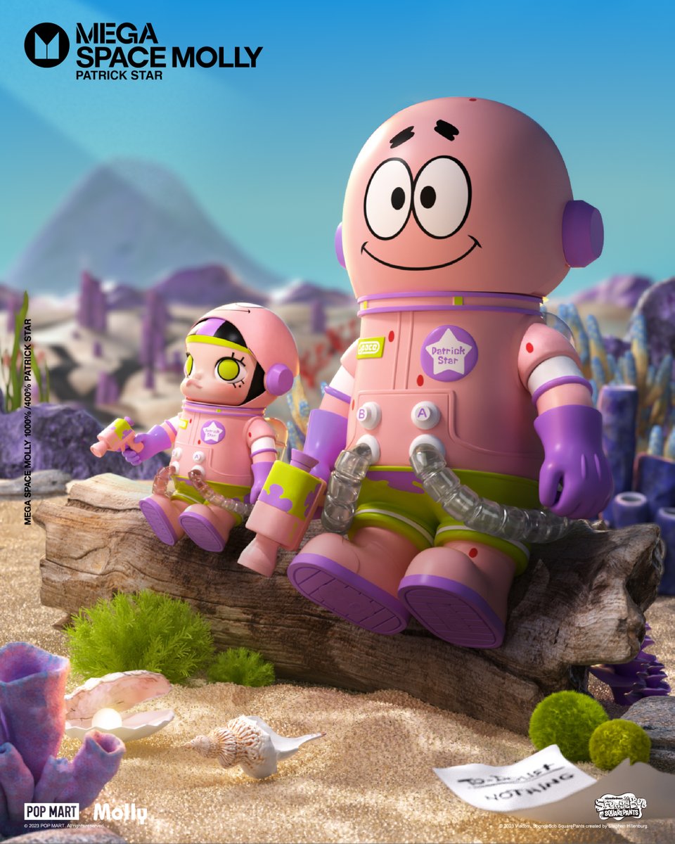 400% MOLLY パトリックスター（スポンジボブ） 🆕🌟🆕MEGA