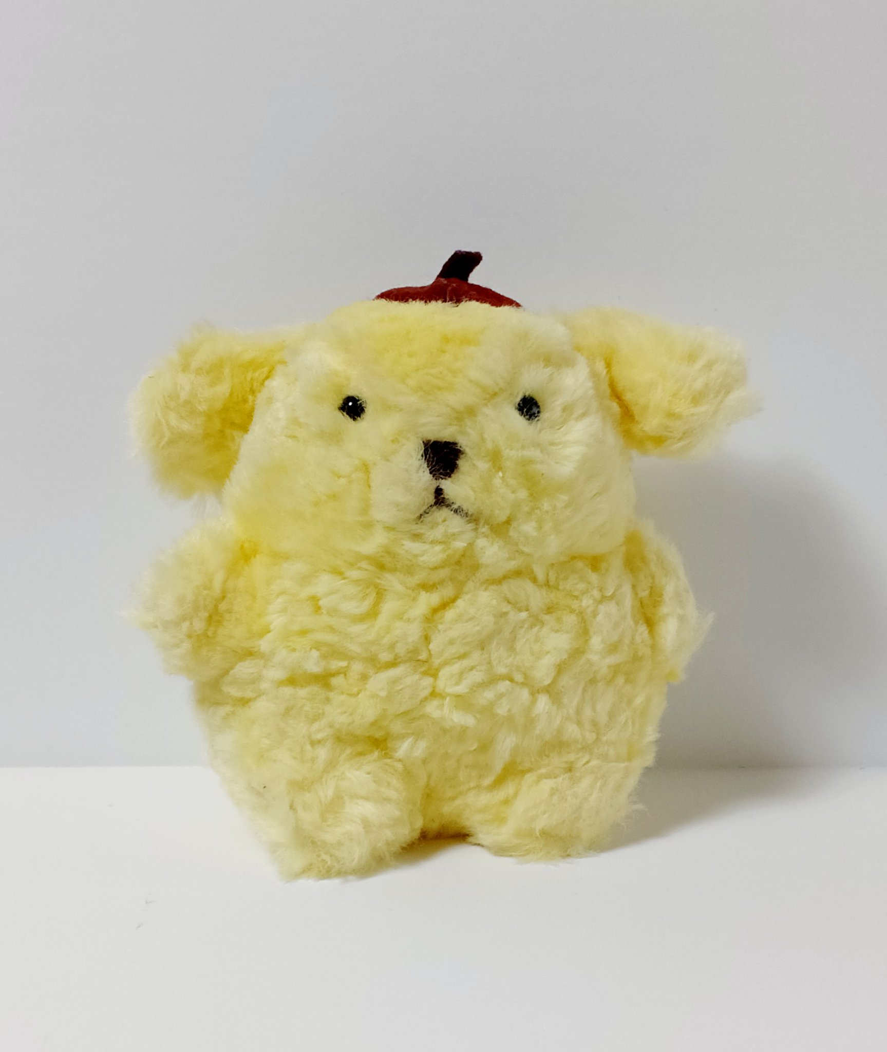 希少 初期 ポムポムプリン ぬいぐるみ 1996年 大きめ Mサイズ 希少