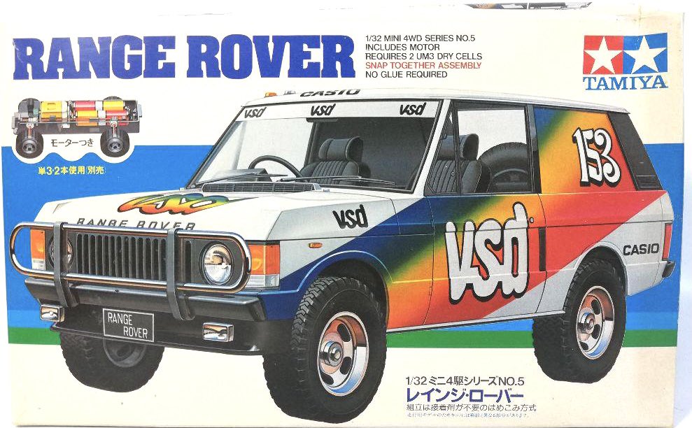 希少当時物】小鹿タミヤ ミニ四駆 レインジローバー 【公式通販】