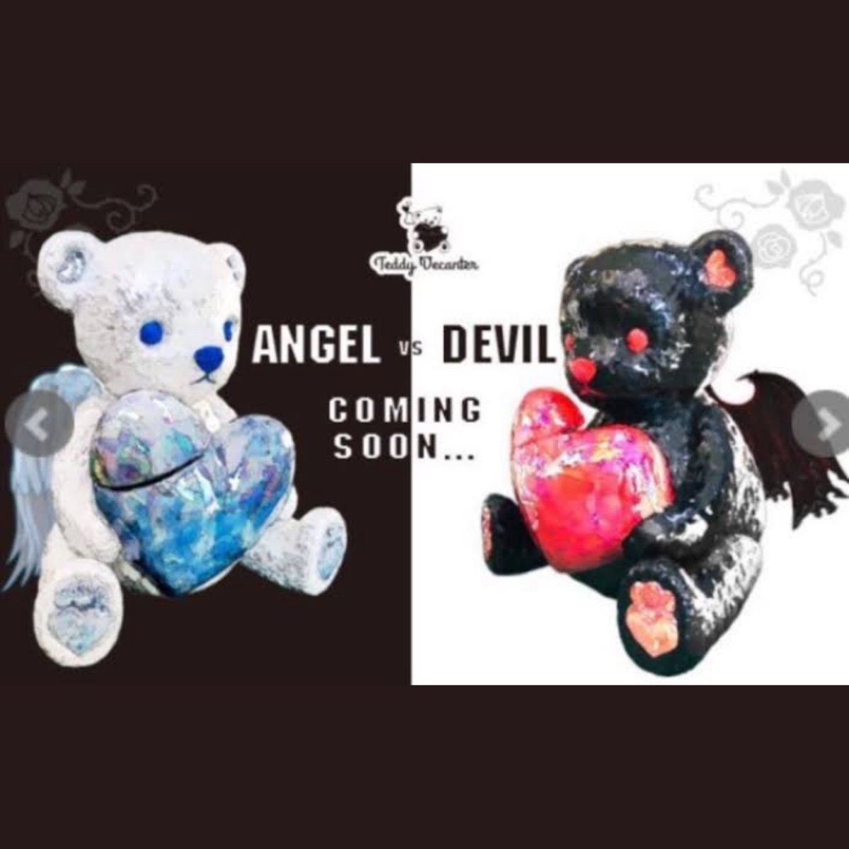 テディデキャンタ 悪魔 デビル 新品未開封 箱付き テディデキャンタ