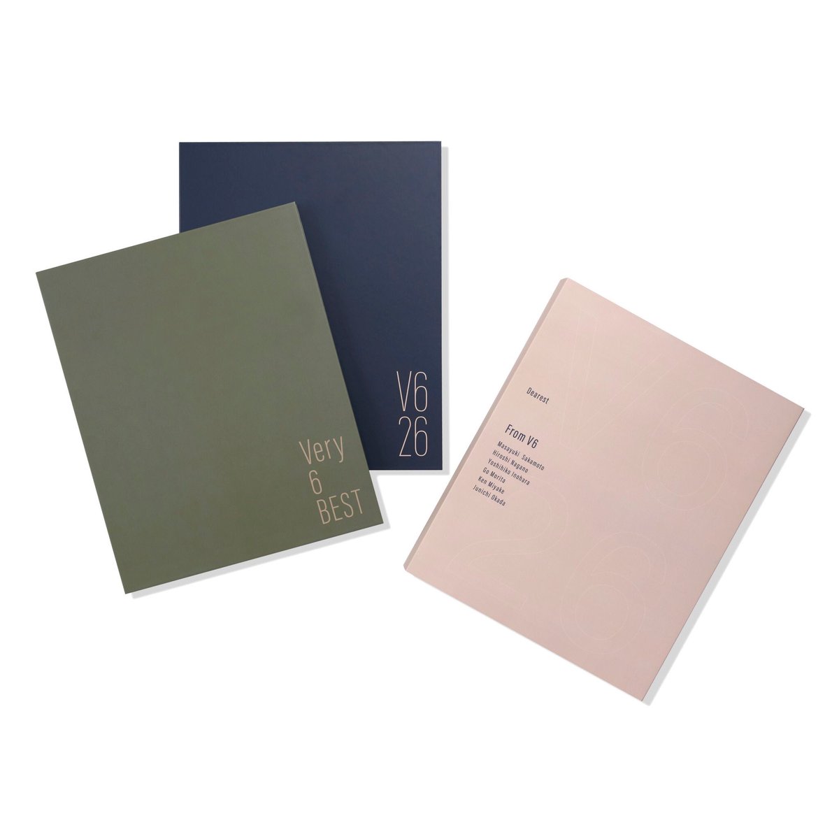 V6】 「Very6 BEST」 あなたのお名前入りスペシャルBOX盤 デザイン公開