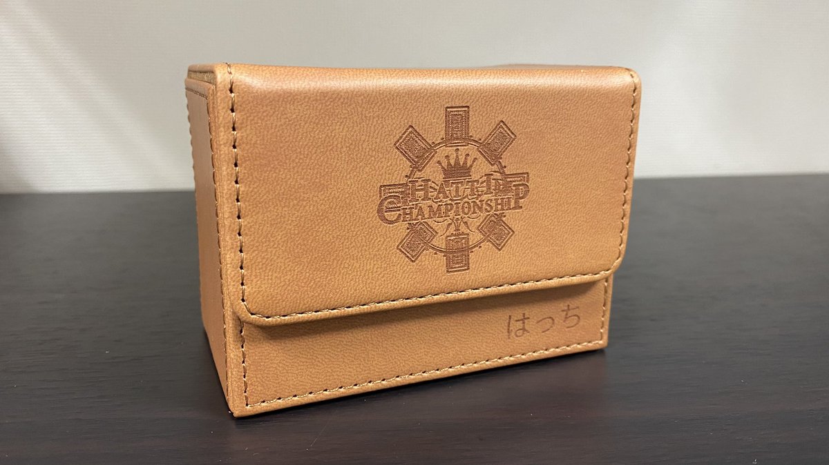 はっちcsのデッキケース試しに作ってみた！ 何人かに送ったので使い