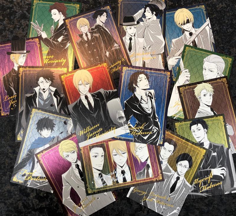 憂国のモリアーティ ポストカードコレクション 未開封 10点 ☆JUMP