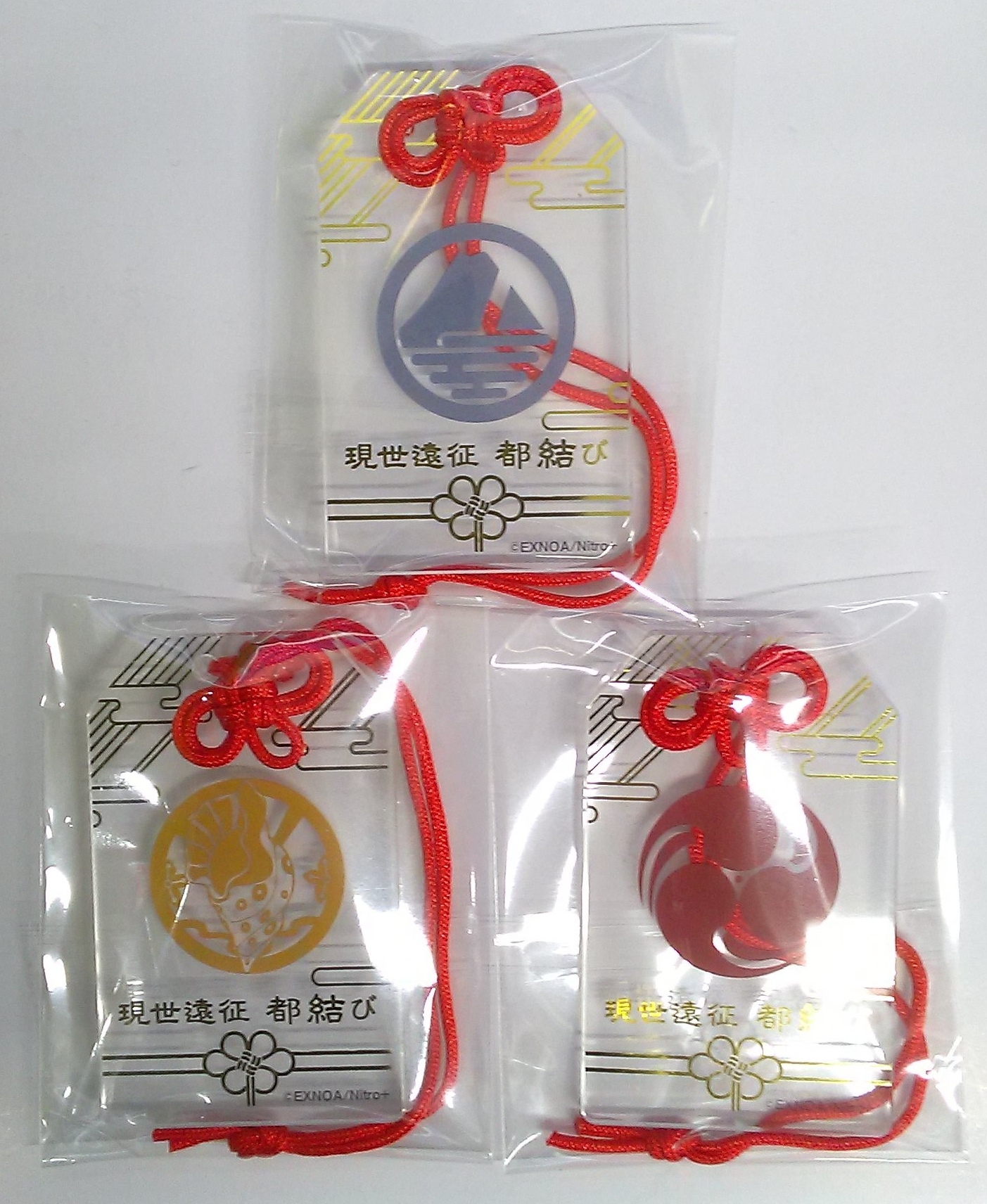 刀剣乱舞 鳴狐 現世遠征 都結び お守り風アクリルストラップ 刀剣乱舞