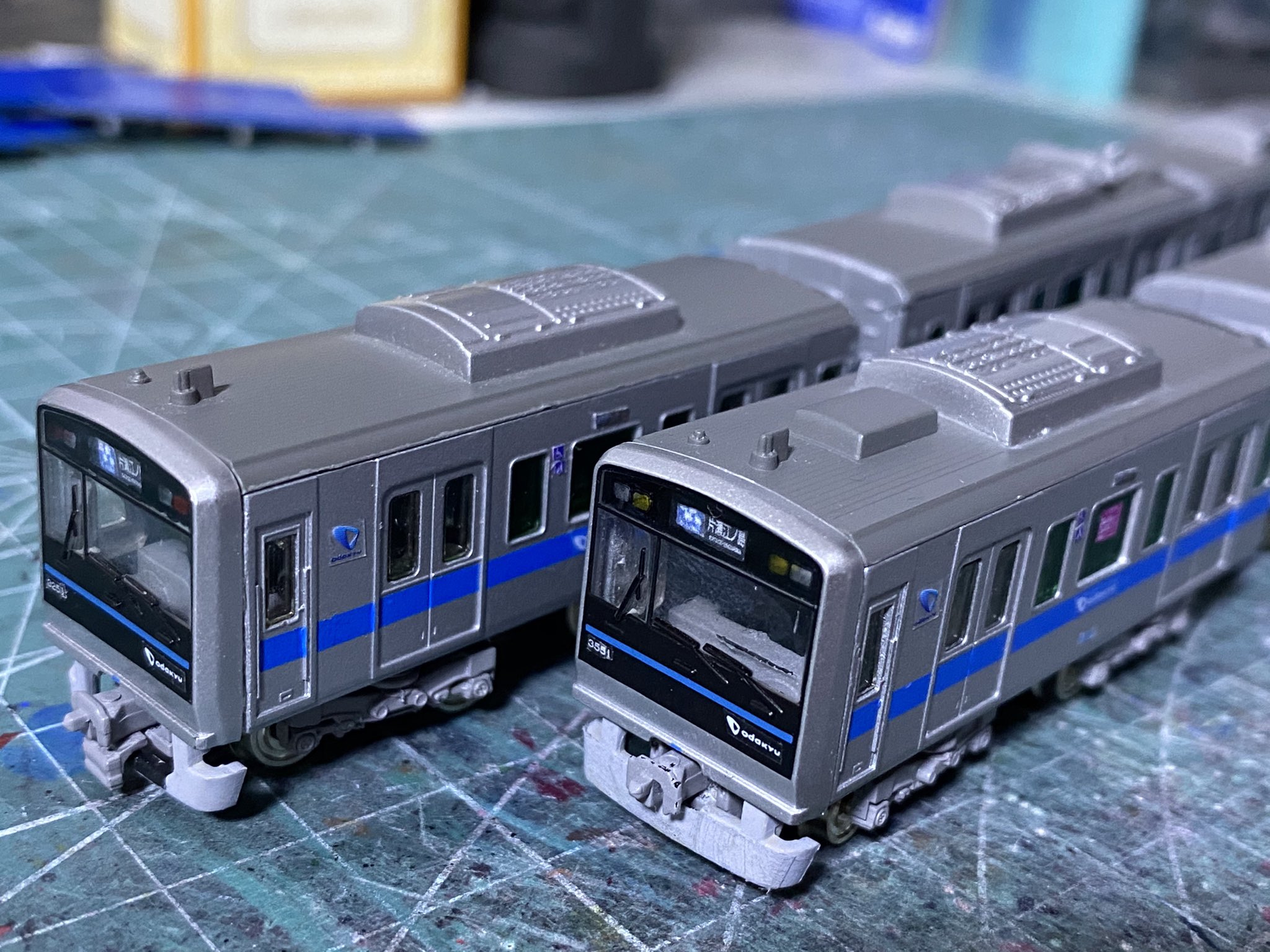 未開封未組立】Bトレイン 小田急 3000形 通勤車 4両セット 未開封未