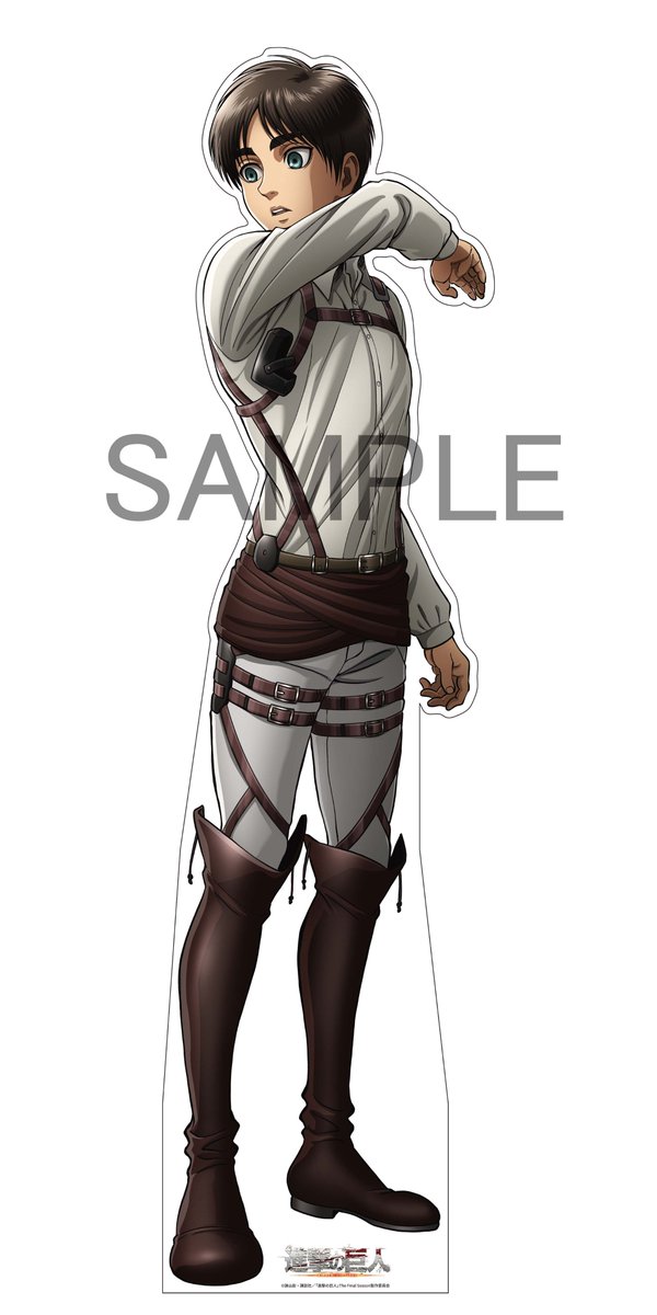 進撃の巨人 エレン キャラウム 等身大パネル 【公式通販】