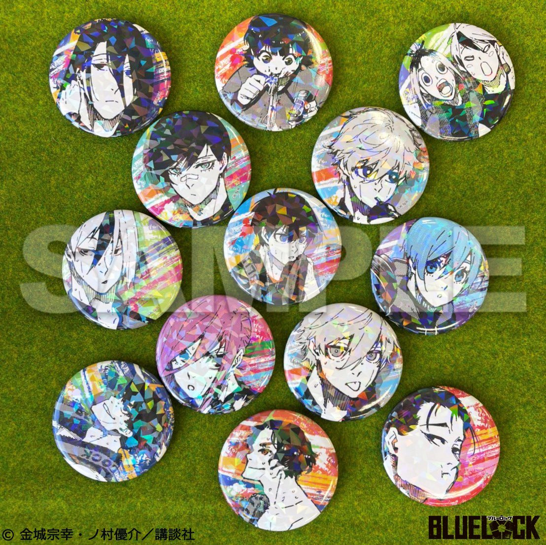 ブルーロック マズル ホログラム Vol.2 缶バッジ 潔世一 【公式通販】