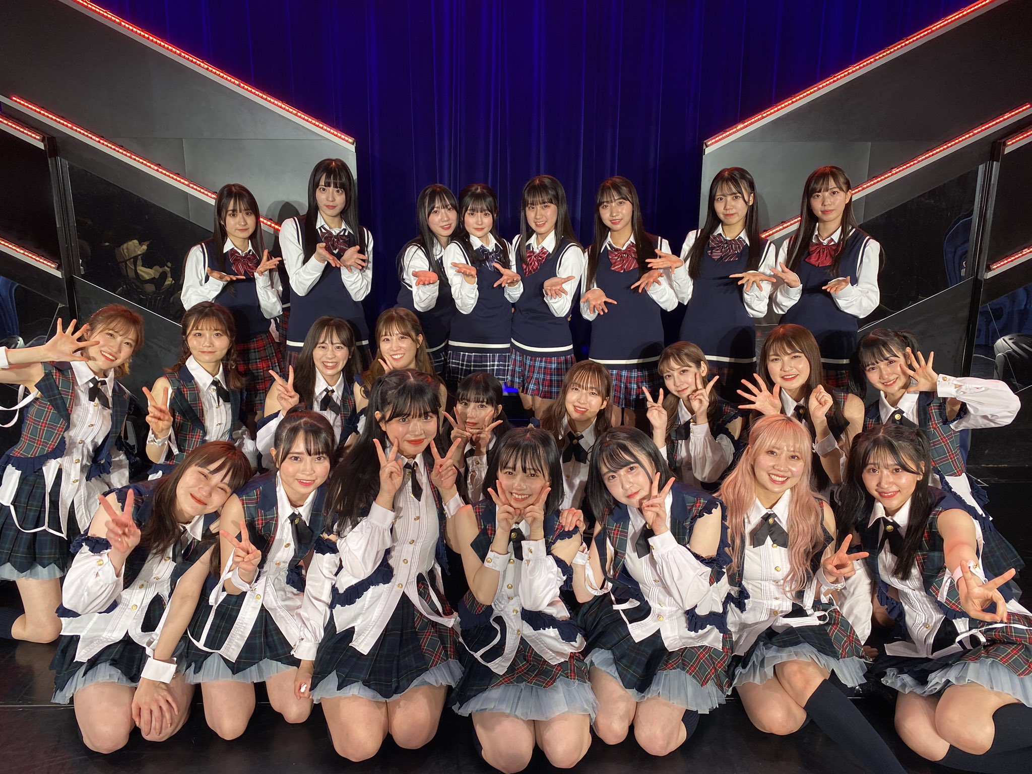 HKT48 上島楓 九州7県ツアー 福岡公演 直筆サイン入り 生写真 HKT48 上島