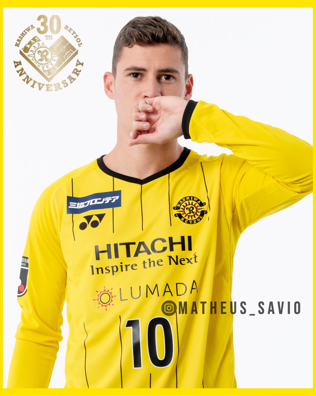 柏レイソル MATHEUS SAVIO ユニフォーム 11番 柏レイソル ユニフォーム