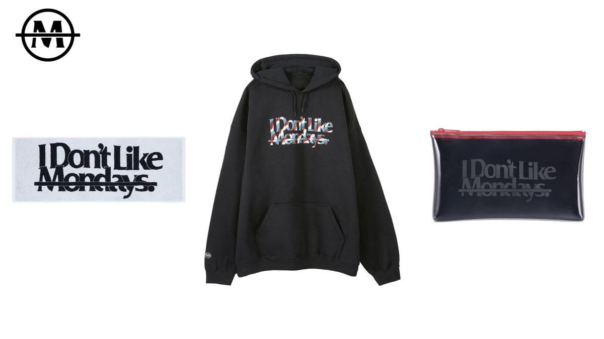 未使用 I Don't Like Mondays. パーカー グッズ アイドラ 未使用 I Don