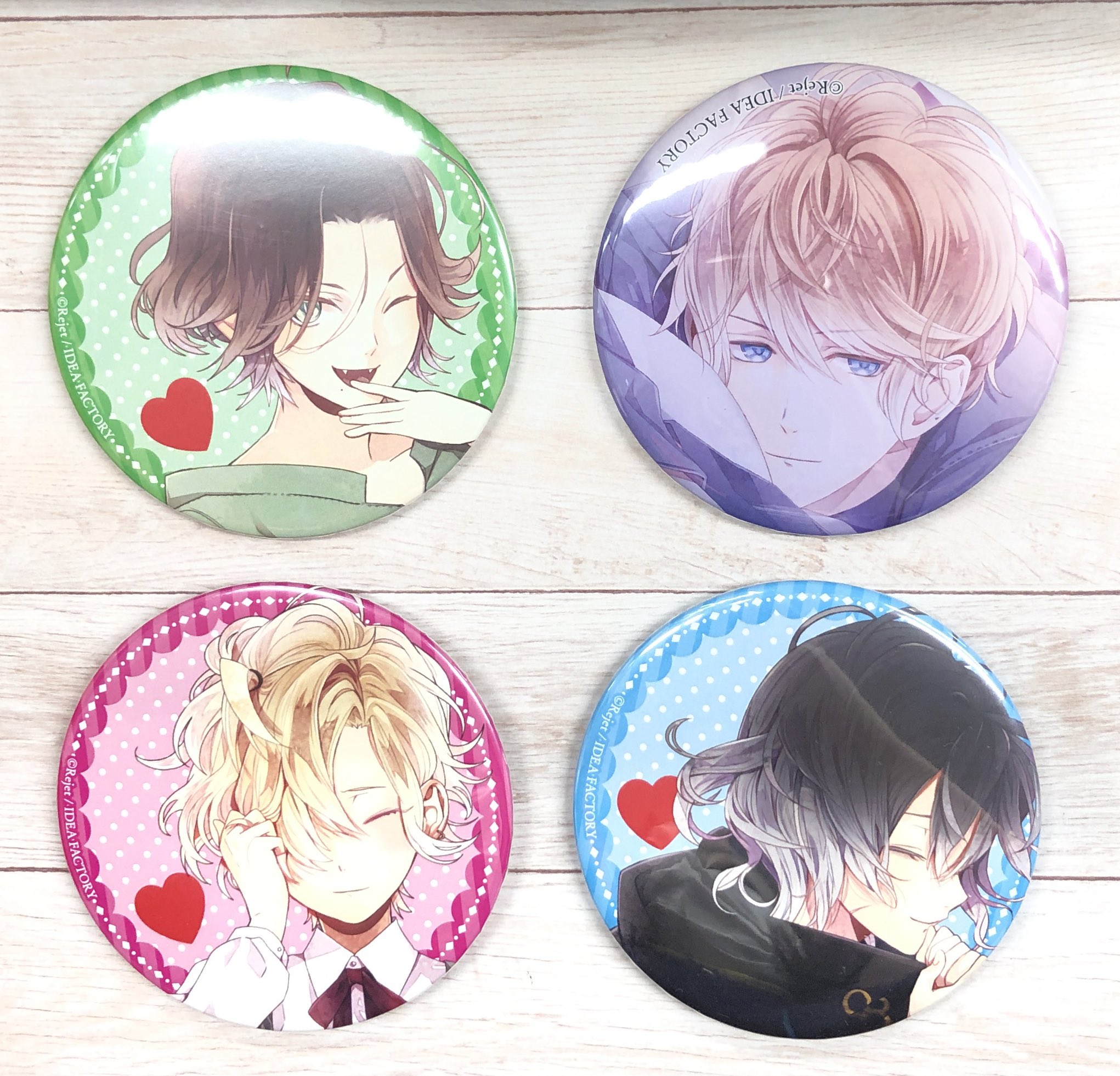 日*4様 ディアラバ 無神コウ ビッグ缶バッジ 日*4様 ディアラバ