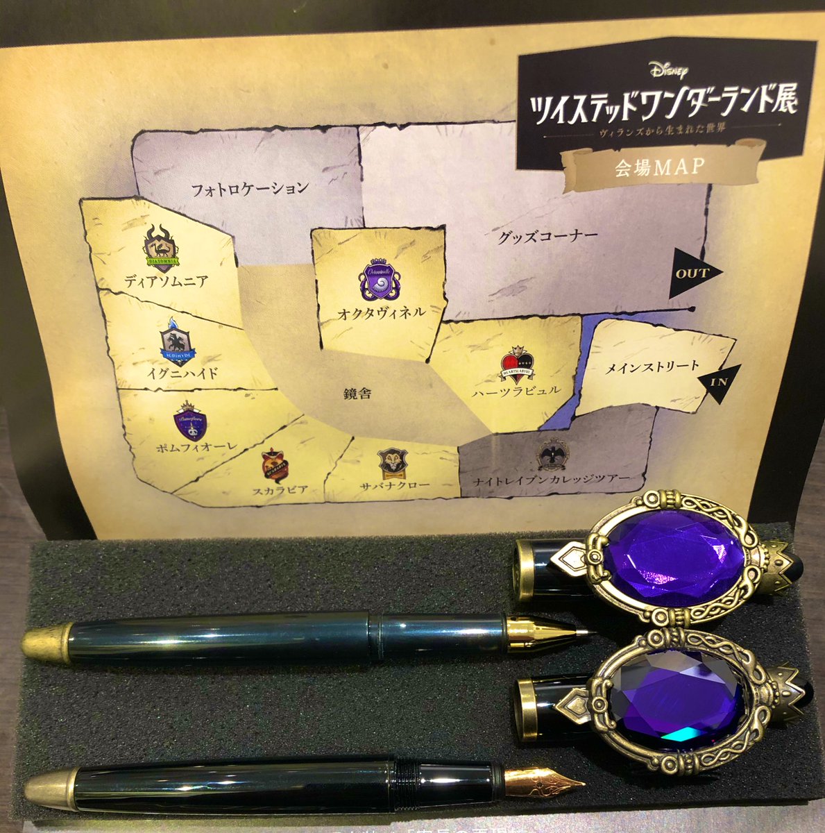 ツイステ ツイステッドワンダーランド マジカルペン 万年筆 ポム