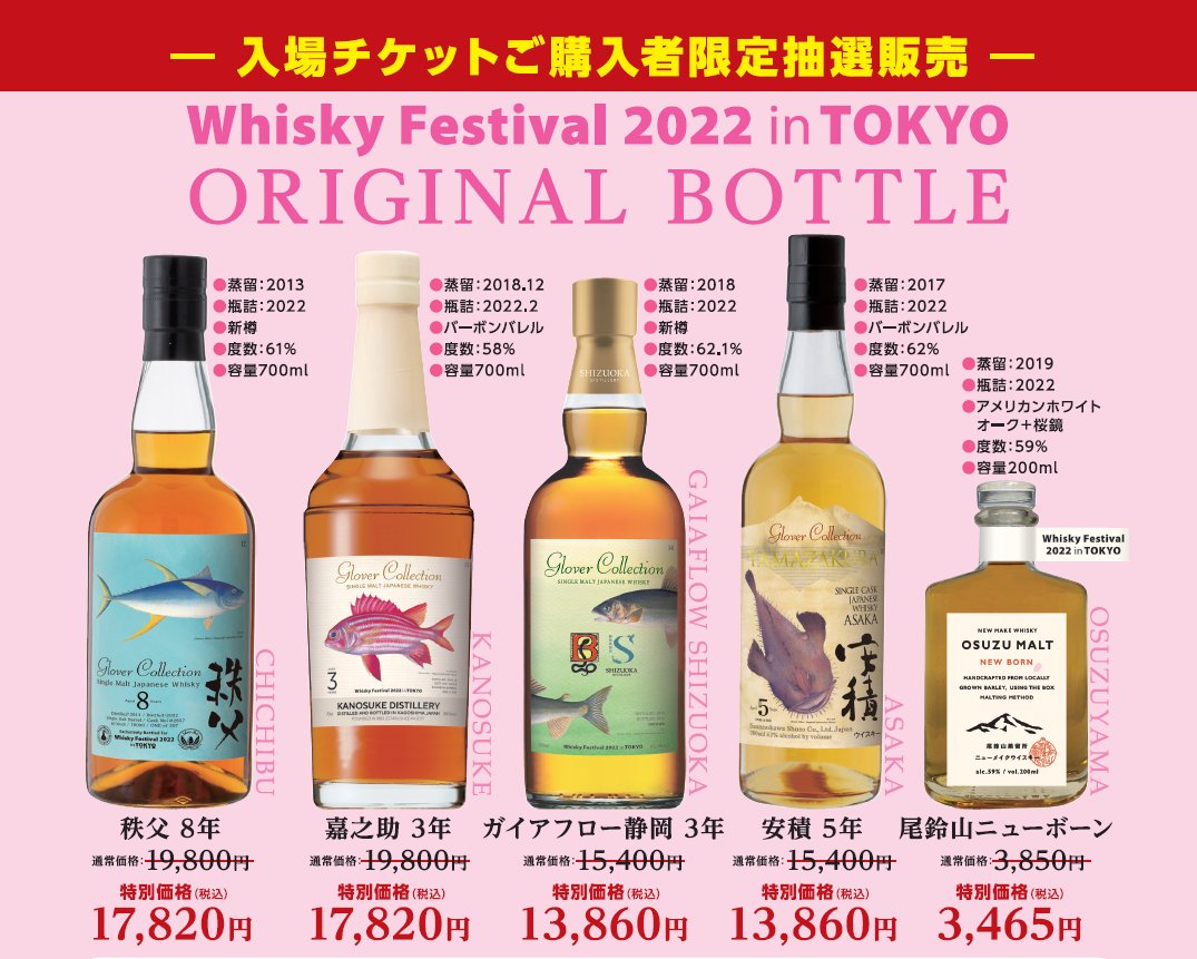 静岡2018 6年ウイスキーフェスティバル限定ボトル 静岡2018 6年