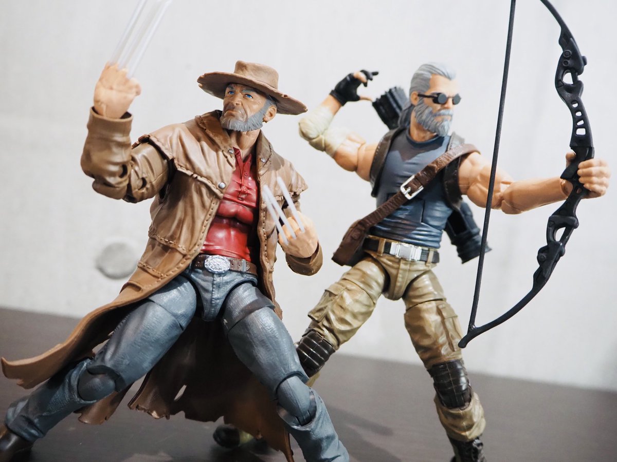 人気 マーベルレジェンド オールドマン・ローガン&ホークアイ 開封