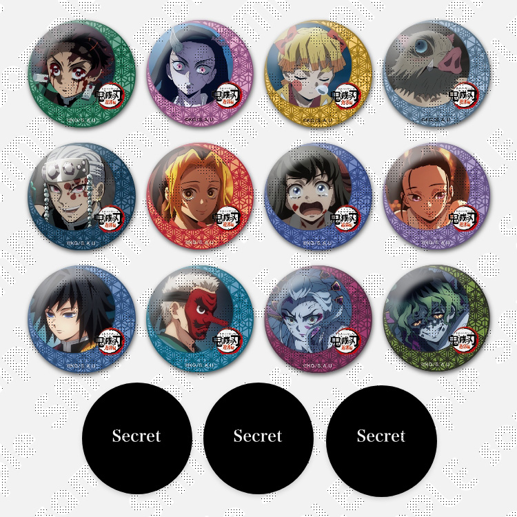 鬼滅の刃 宇髄天元 幕間画缶バッジ 遊郭編 伍 ✩鬼