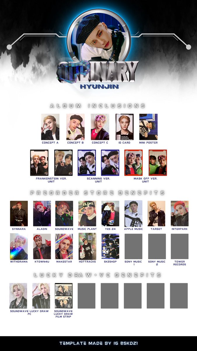 スキズ ヒョンジン 公式 トレカまとめ売り 公式 Stray Kids ヒョンジン