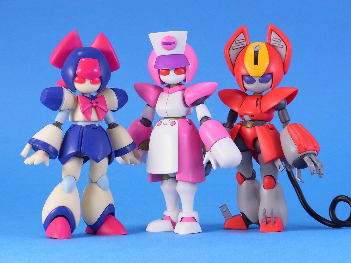 超可動メダロット ペッパーキャット シアンドッグ キースタートル