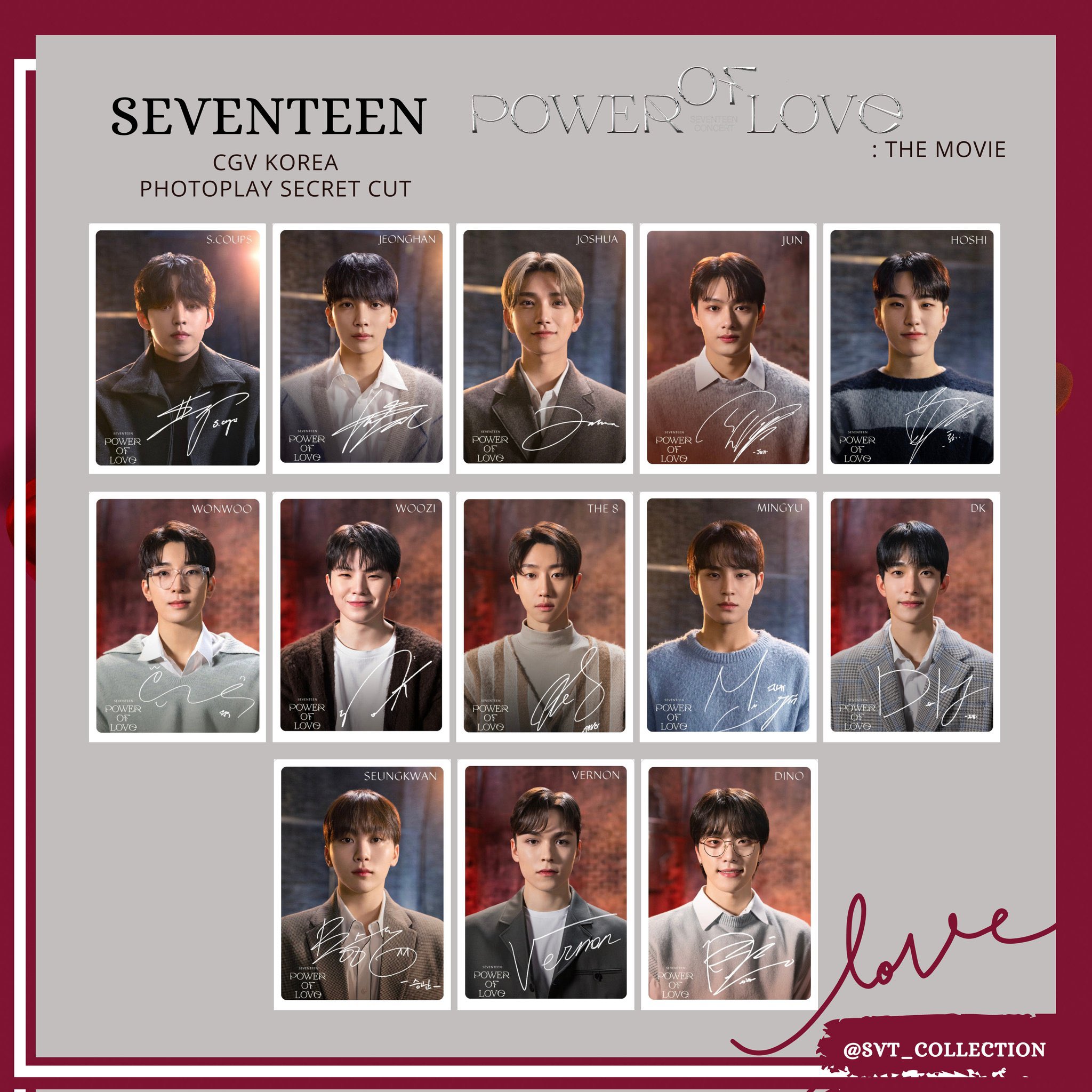 SEVENTEEN power of love DVD ブルーレイ 新品 トレカ SEVENTEEN