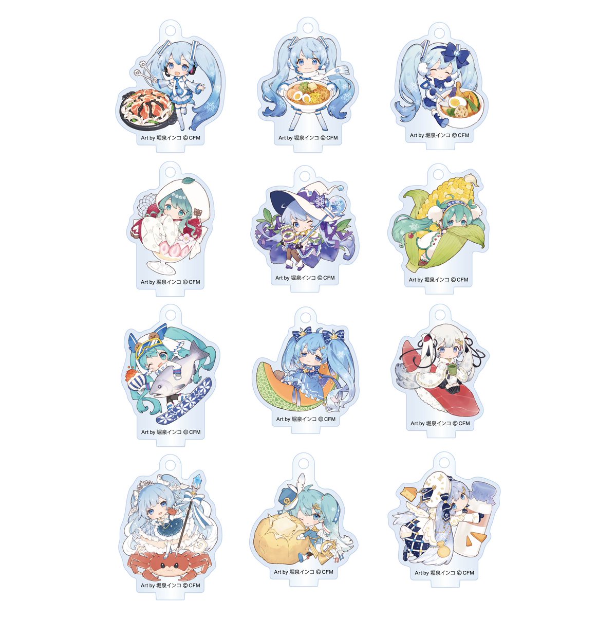 雪ミク アクリルキーホルダー 雪ミク公式（初音ミク） on X