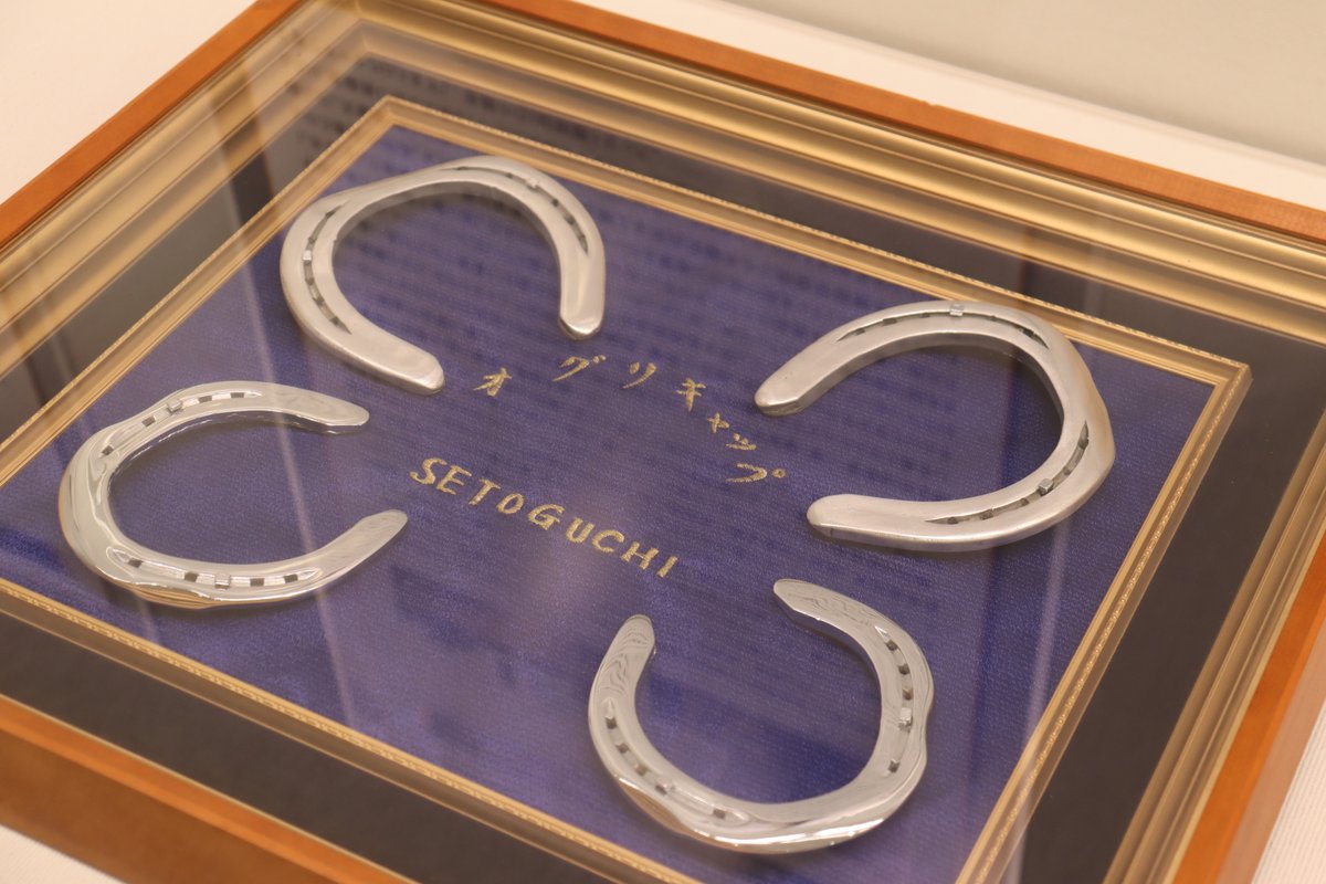 オグリキャップ蹄鉄 オグリキャップ 蹄鉄 壁掛け 優駿スタリオン