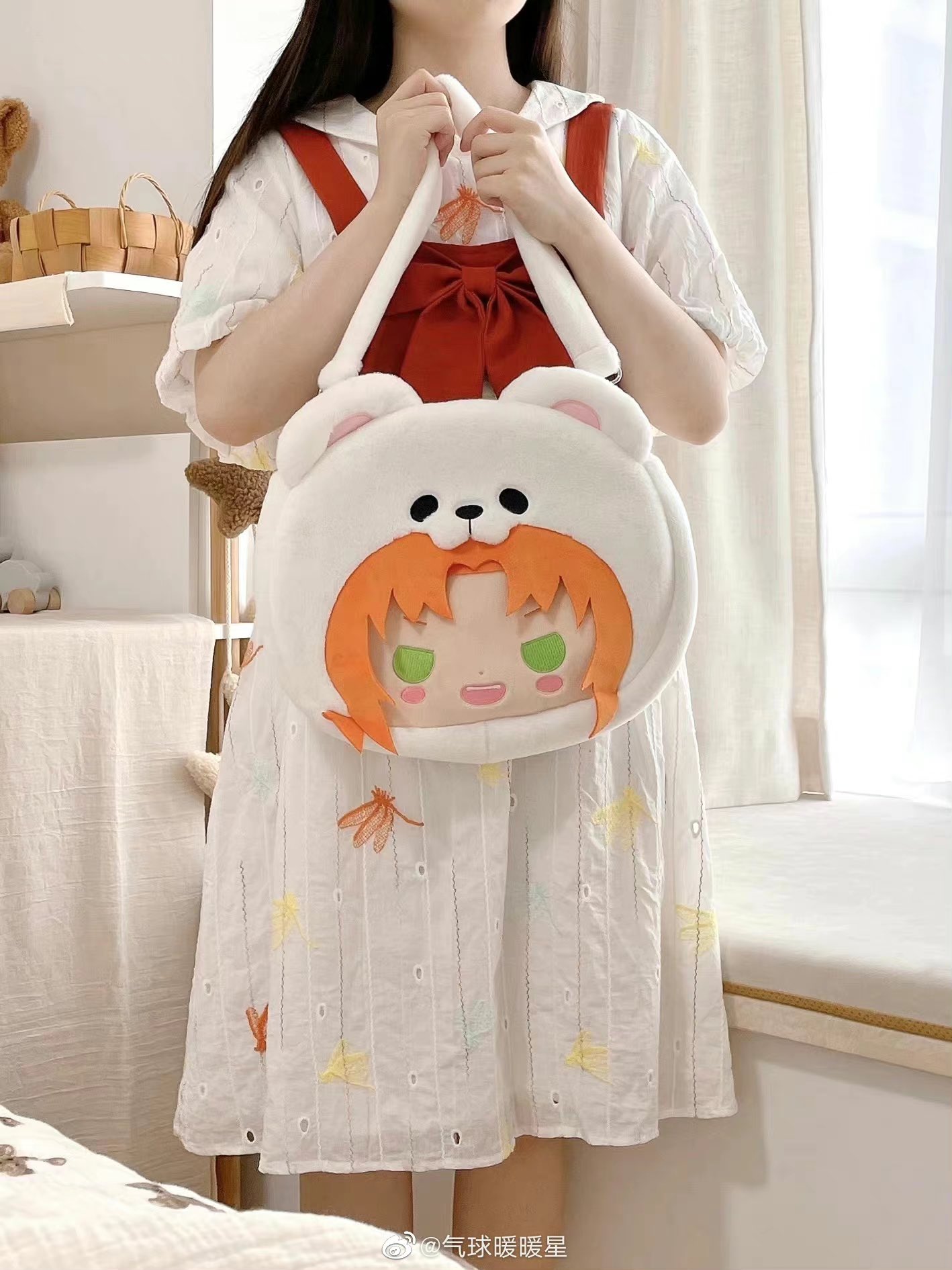 あんスタ 衣更真緒 白熊 しろくま 白くま バッグ 中国 告白気球 あん