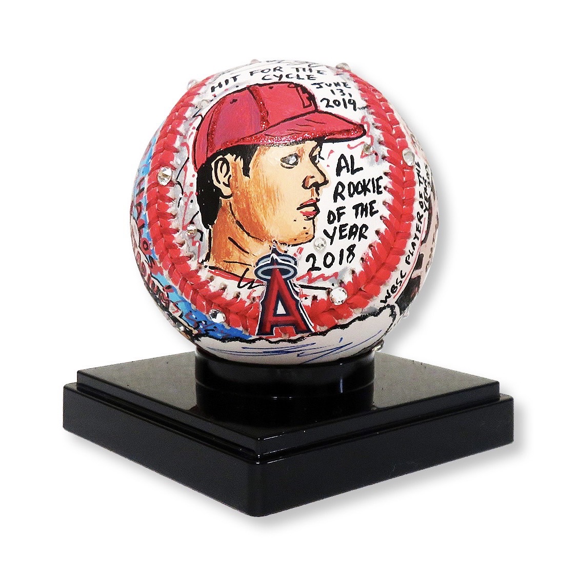 f*u様 #◇⚾大谷翔平選手直筆⚾×チャールズ・ファジーノ ハンド