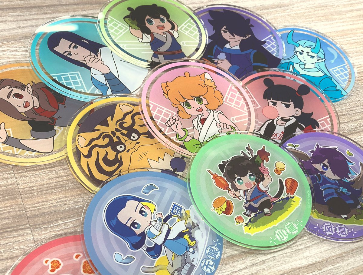 大穢 アクリルコースター アニメイト グラッテ 特典 大崎 3枚セット