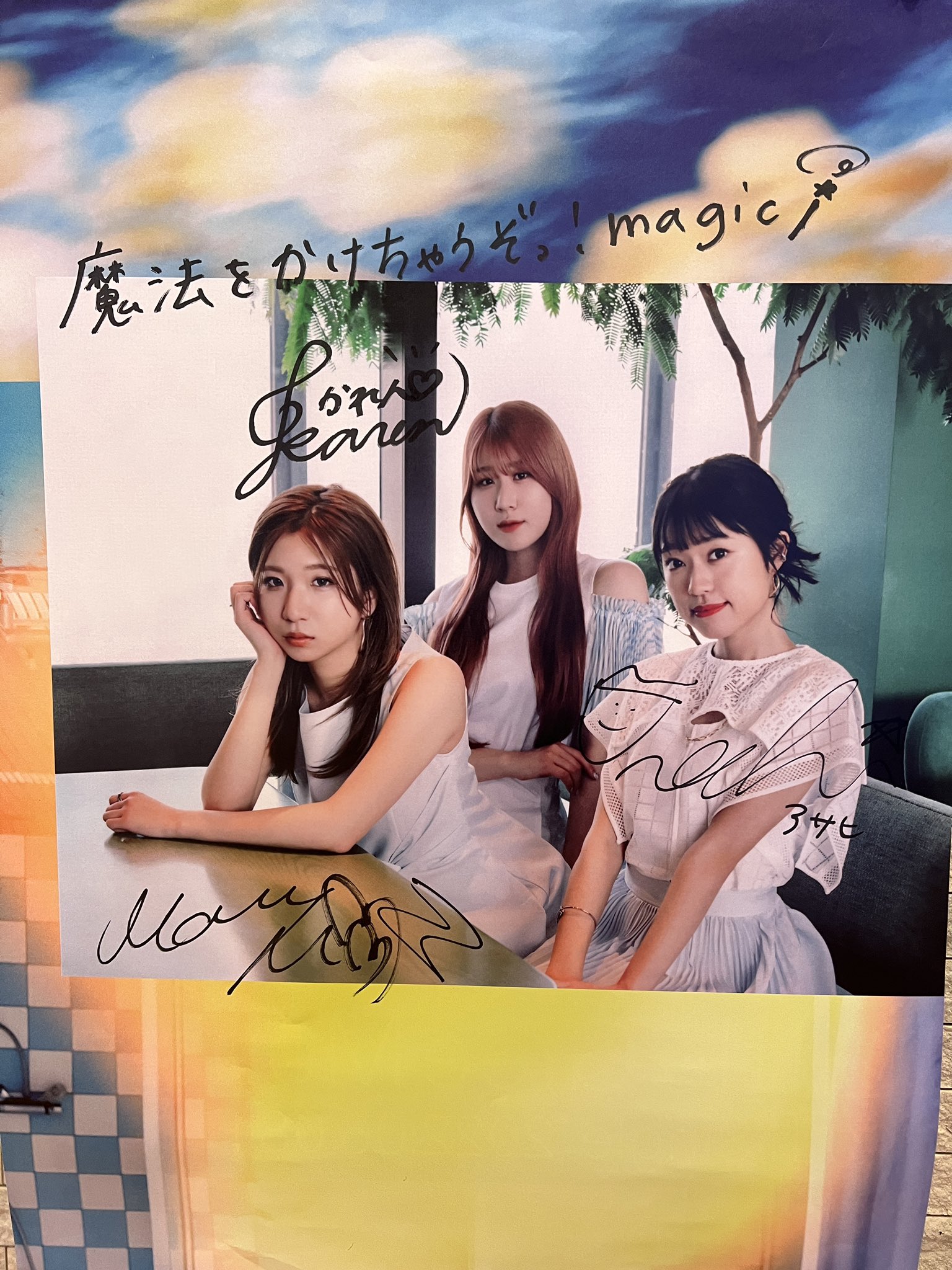 Little Glee Monster サイン入りポスター リトグリ 直筆サイン入り