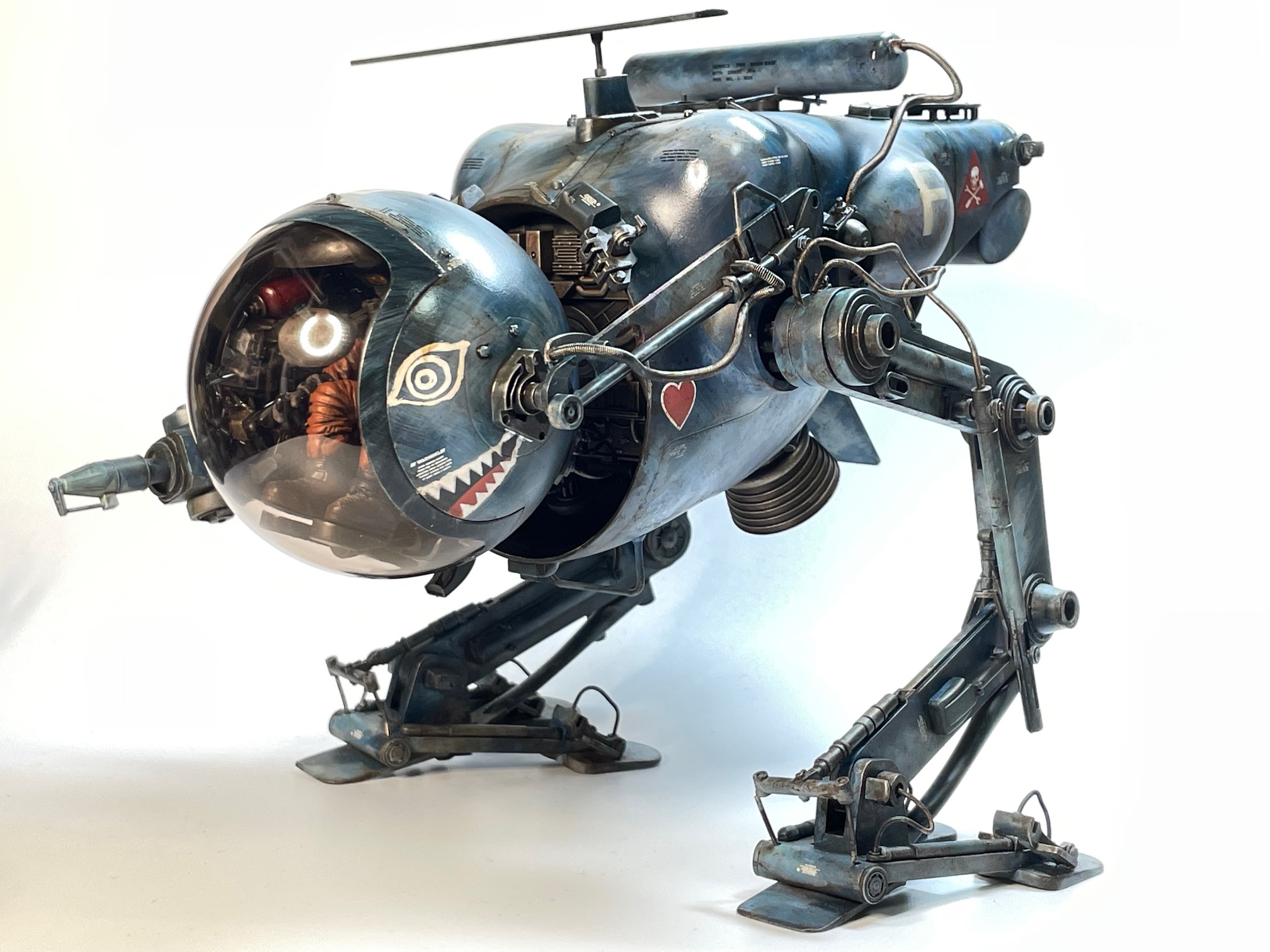 ハセガワ マシーネンクリーガー 1／20 キャメル 塗装済み 完成品