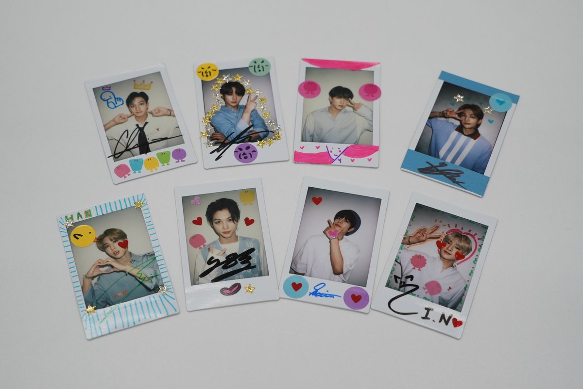 Straykids スキズ マニアック maniac 直筆サイン入り チェキ ストレイ