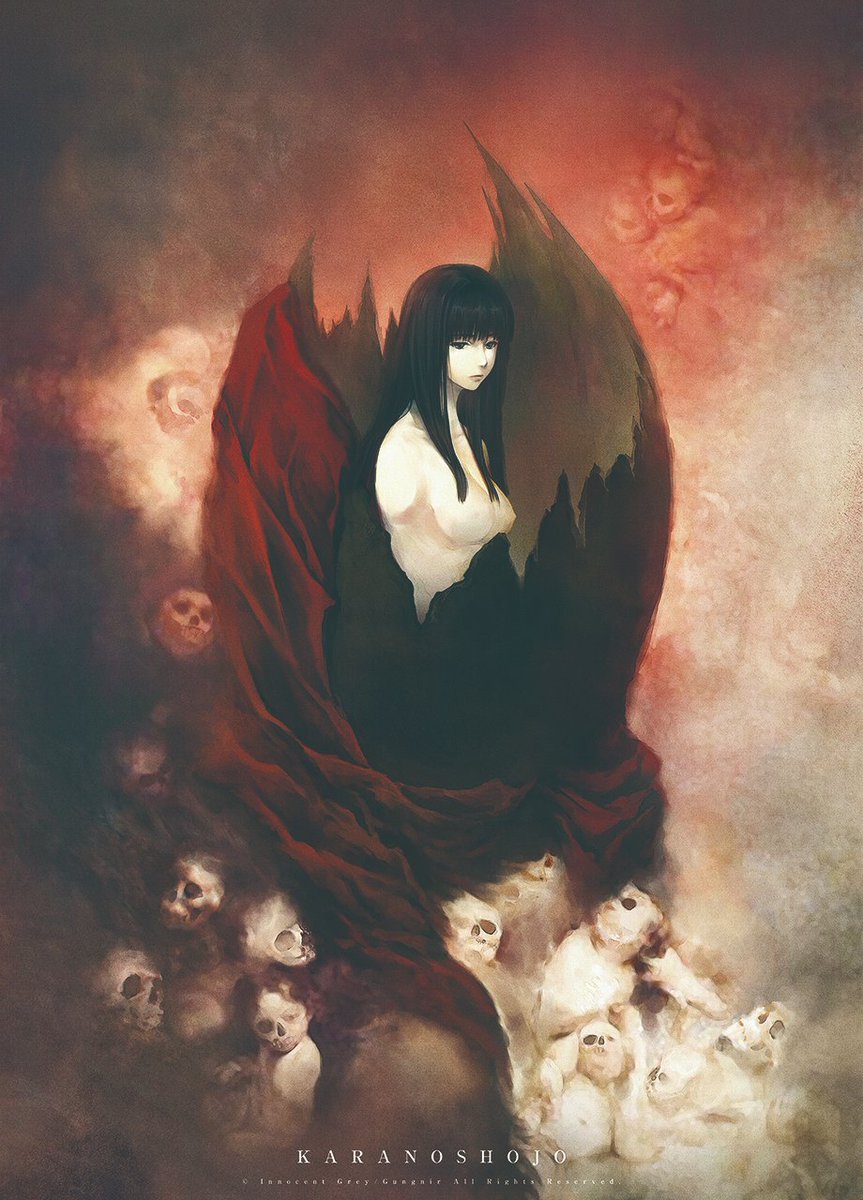 胡蝶の夢』殻ノ少女画展 スギナミキ Innocent Grey ジークレー 胡蝶の