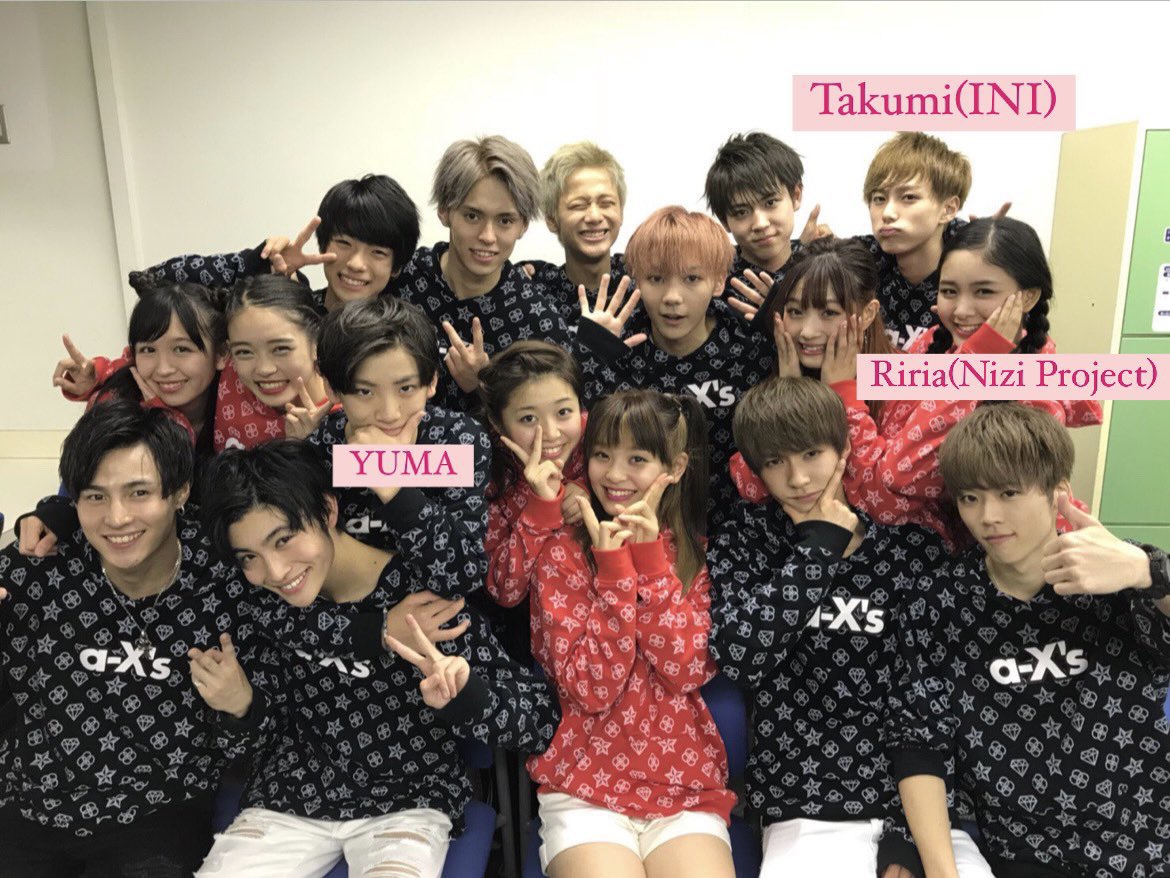 Yuma has been an artist since 2017. He was a member of a-X's(avex