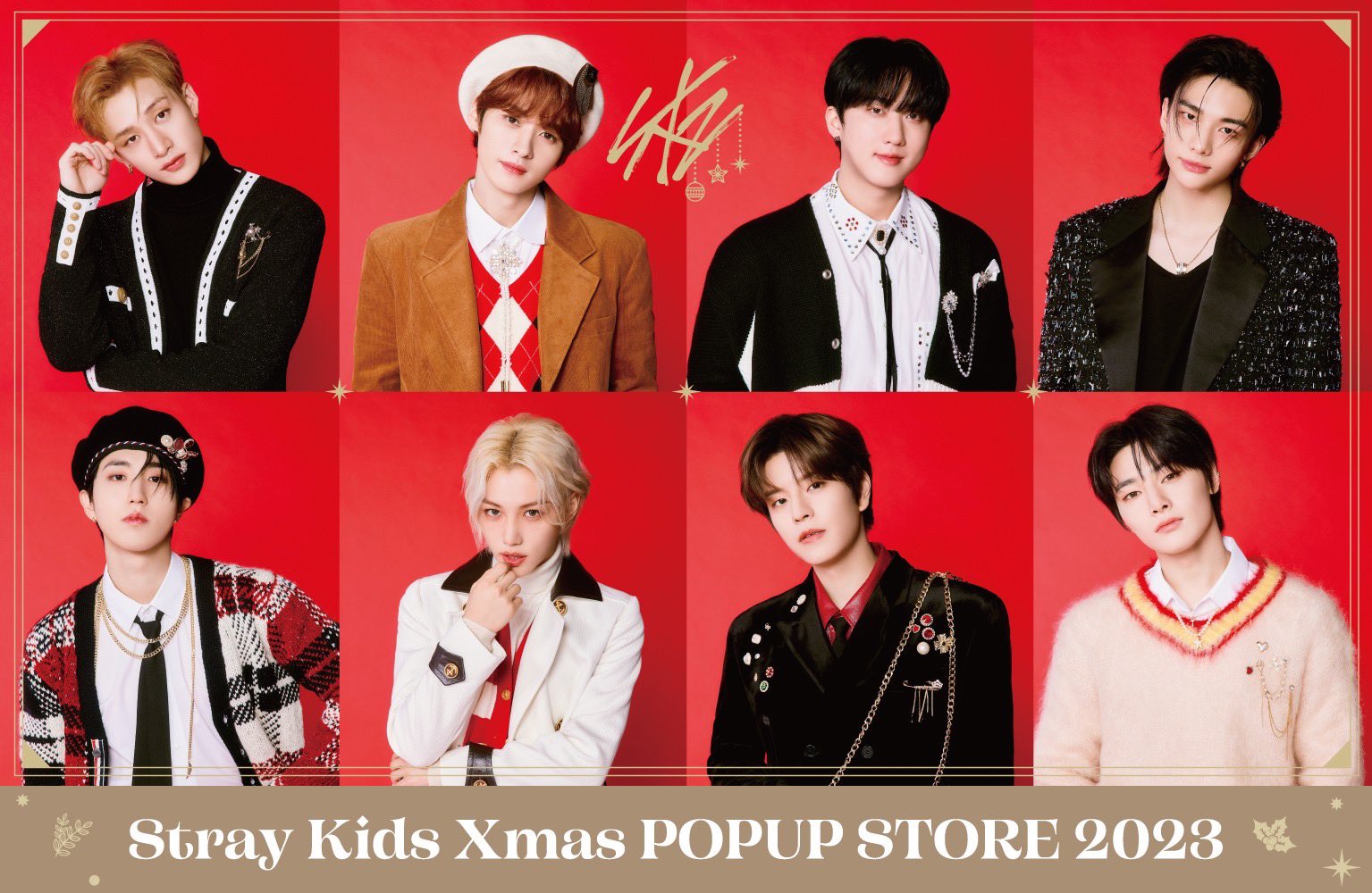 StrayKids スキズ 花王UV ミニポスター9種1セット StrayKids スキズ