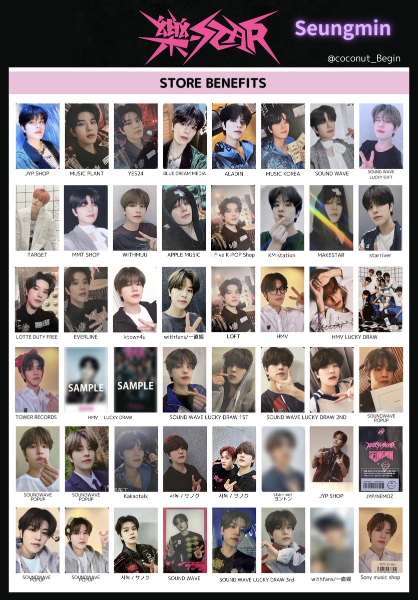 Stray Kids 5star スキズ サノク 公開放送 リノ トレカ Stray Kids