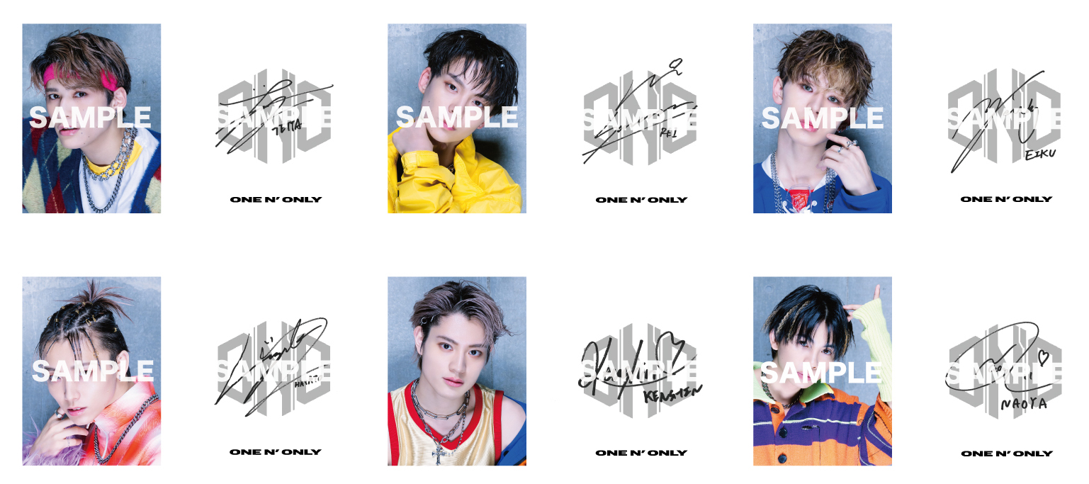 スタトレ ONE N' ONLY ワンエン NAOYA サイン入りトレカ