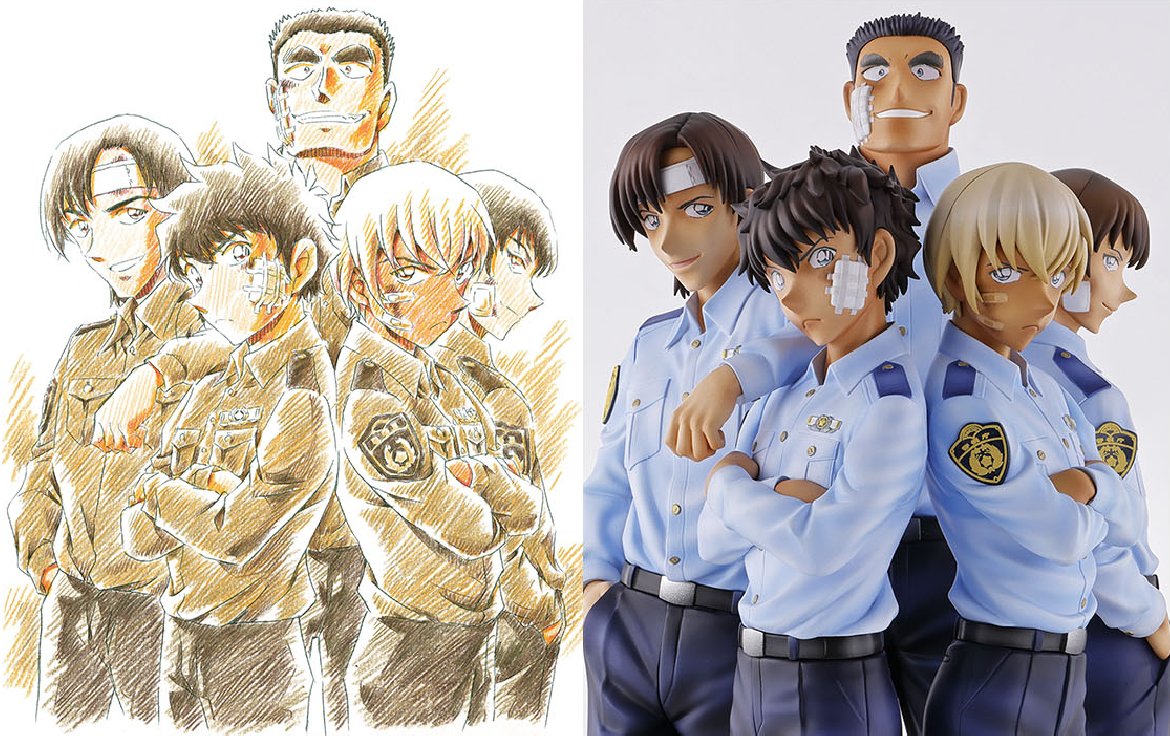 警察学校組 「名探偵コナン」 DETECTIVE VOICE FIGURE 名探偵コナン